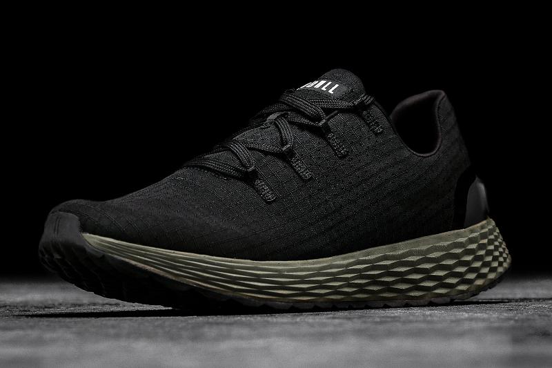 Nobull Ivy Ripstop Runner Men's Running Shoes Black | USA K1150O